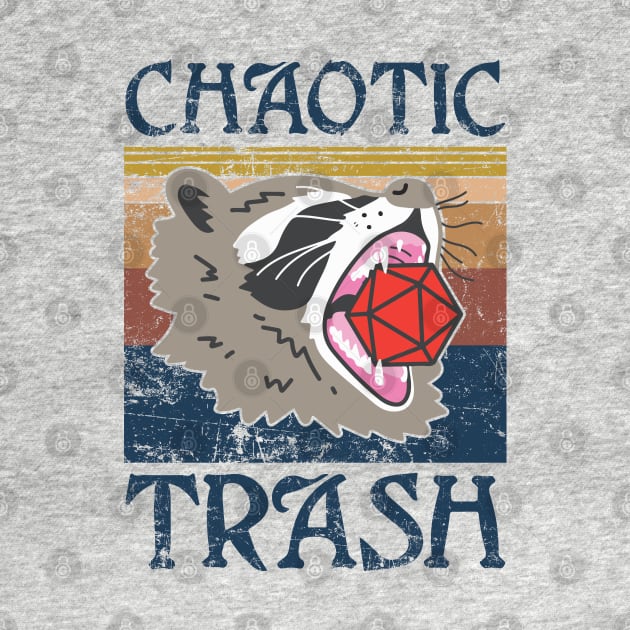 RACCOON CHAOTIC TRASH by Madelyn_Frere